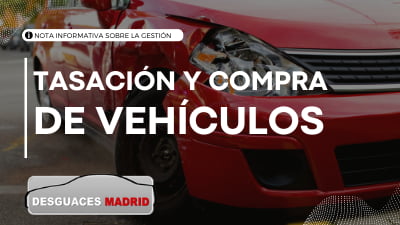 Nota informativa tasación de coches