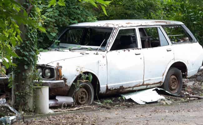 Consecuencias de abandonar un coche 